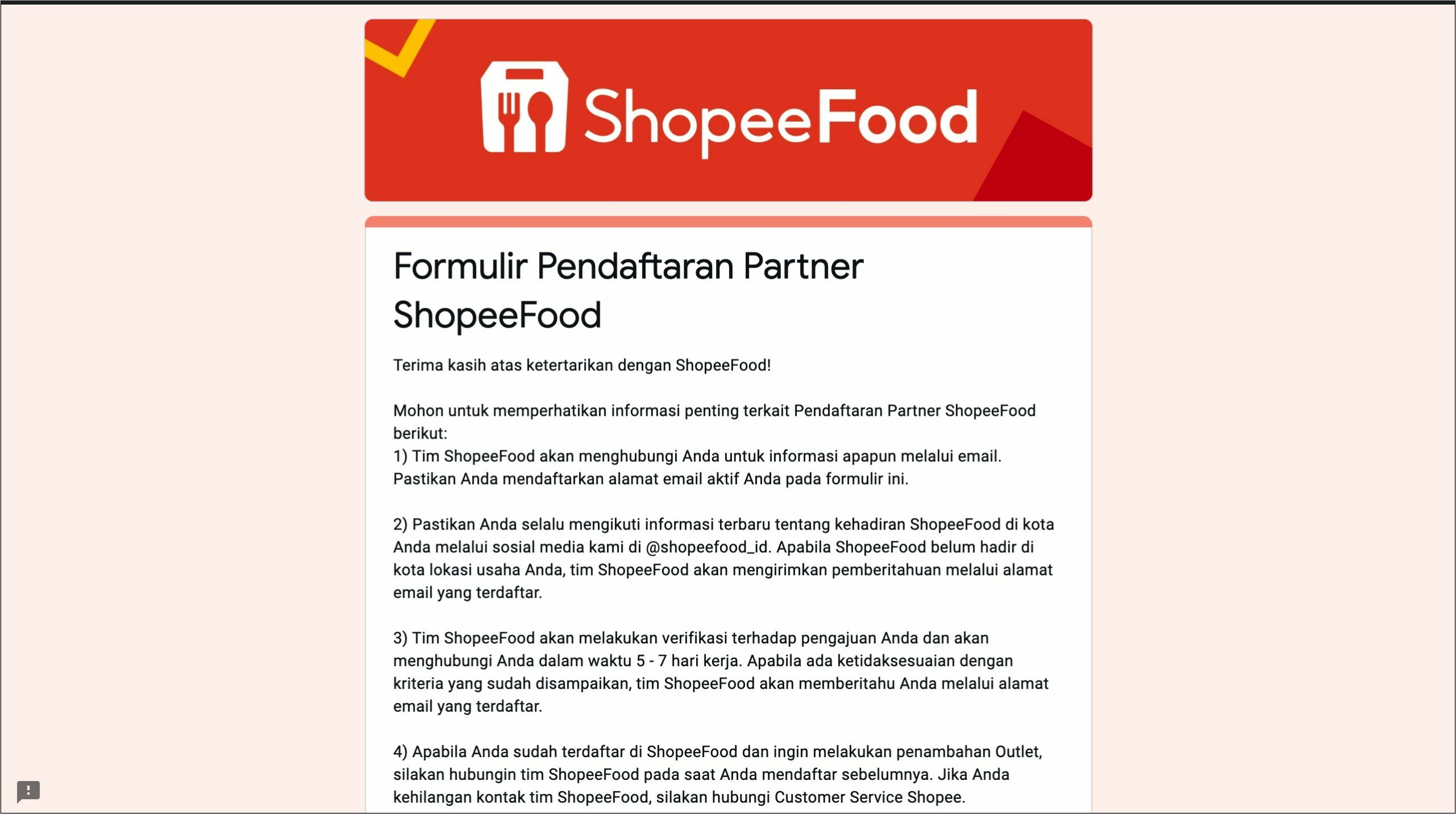 Contoh Surat Permohonan Daftar Produk Ke Go Food