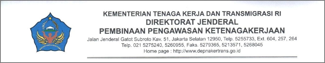 Contoh Surat Permohonan Dokter Pjk3