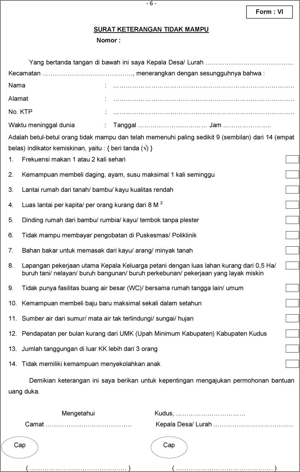 Contoh Surat Permohonan Ke Bupati Cq Dinas Perikana