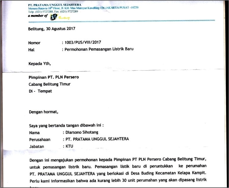 Contoh Surat Permohonan Ke Yayasan Kanker Indonesia