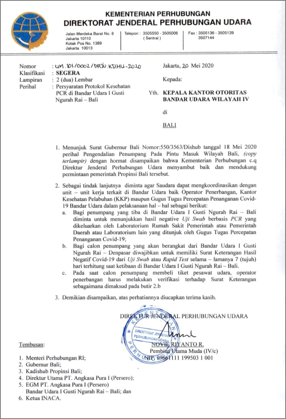 Contoh Surat Permohonan Kepada Gubernur Bali