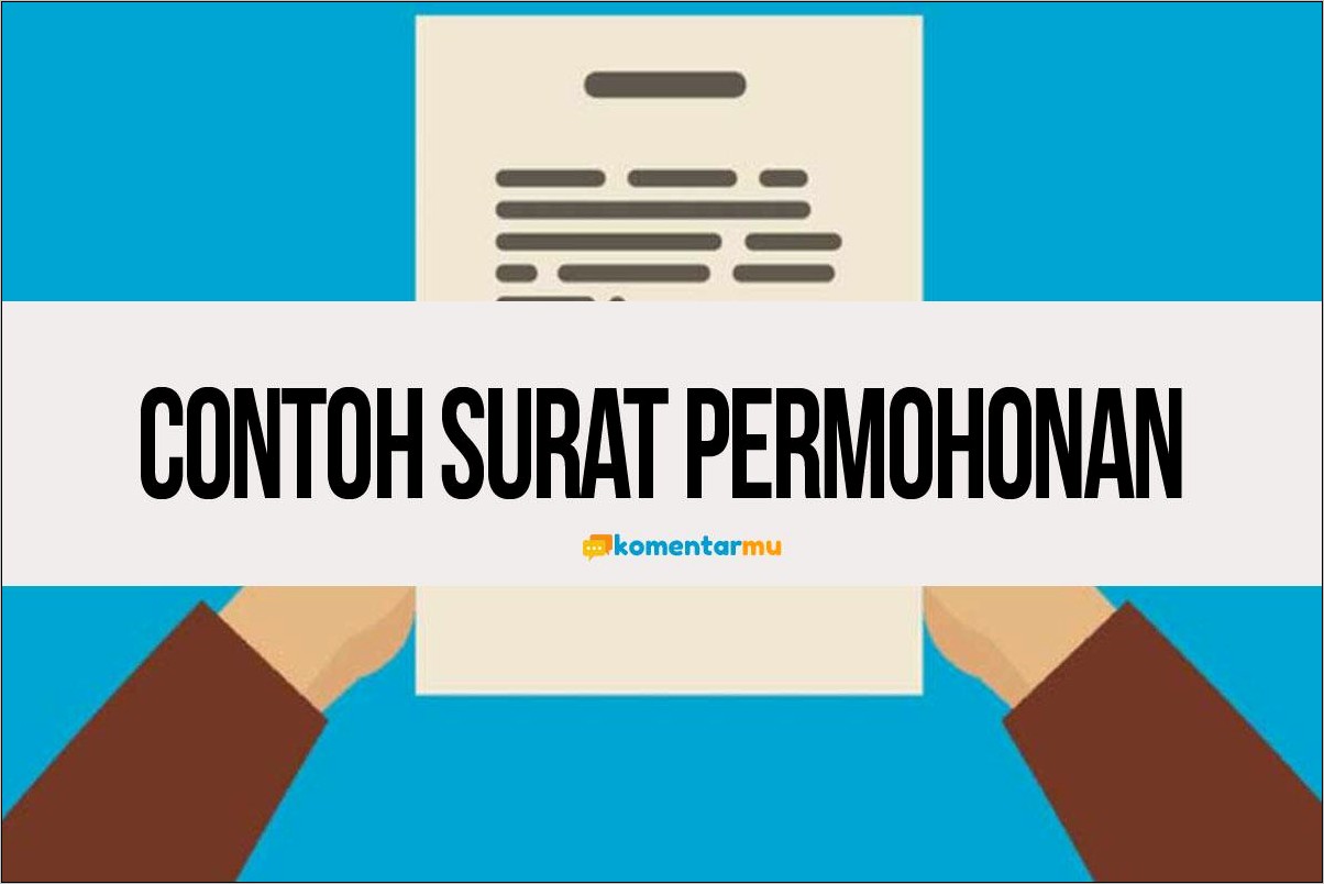 Contoh Surat Permohonan Kerjasama Dengan Pemkot