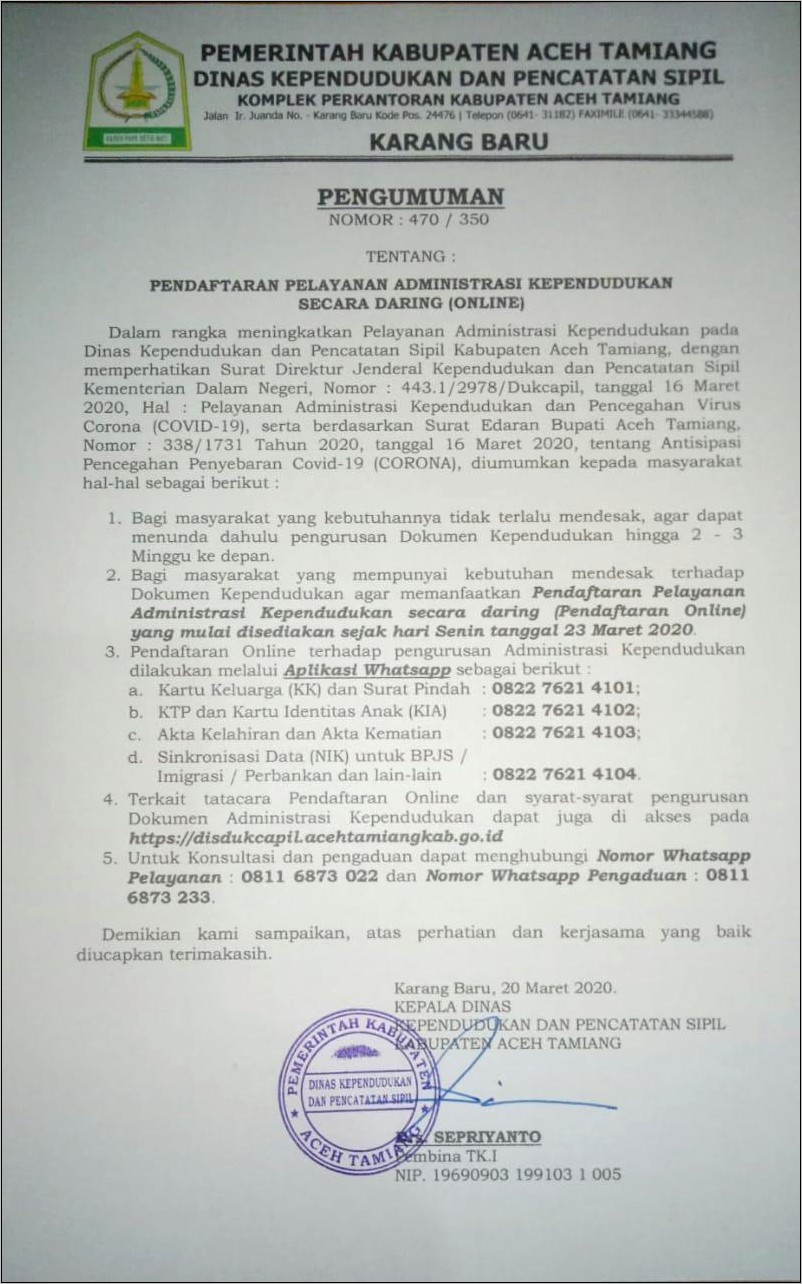 Contoh Surat Permohonan Kerjasama E Government