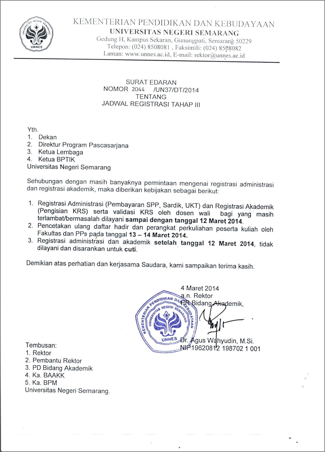 Contoh Surat Permohonan Keterlambatan Pengisian Krs Dan Pembayaran