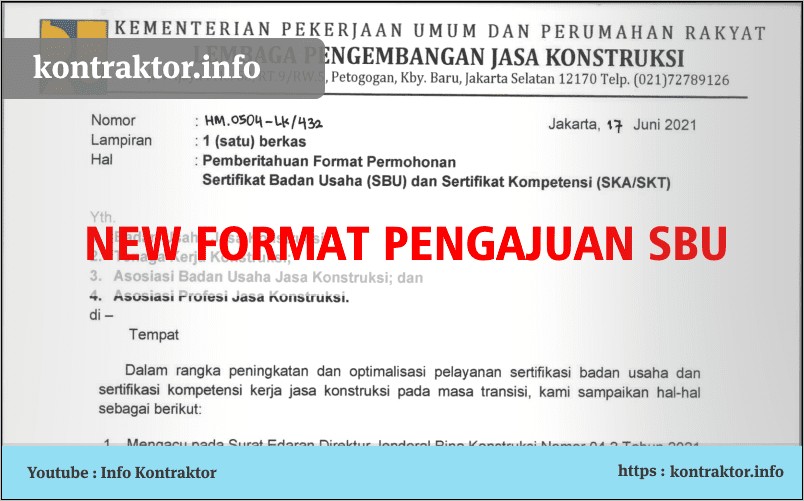 Contoh Surat Permohonan Konversi Sertifikat