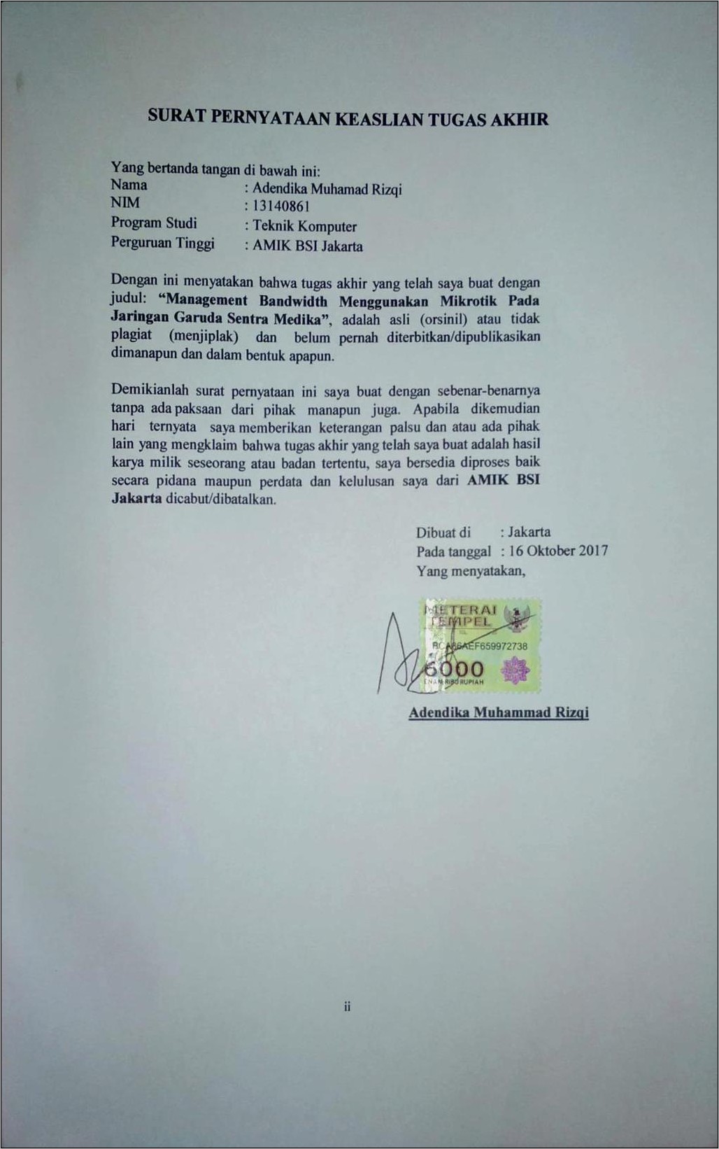 Contoh Surat Permohonan Nambah Bendwich