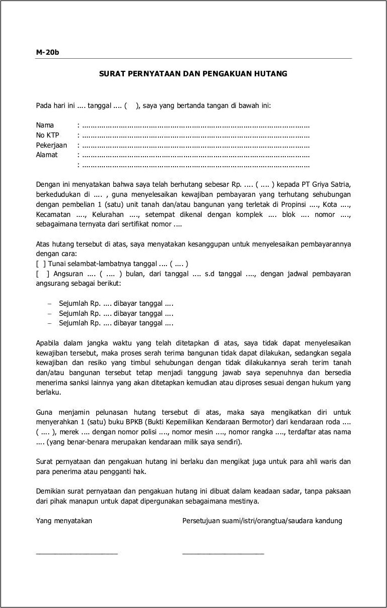 Contoh Surat Permohonan Payyroll