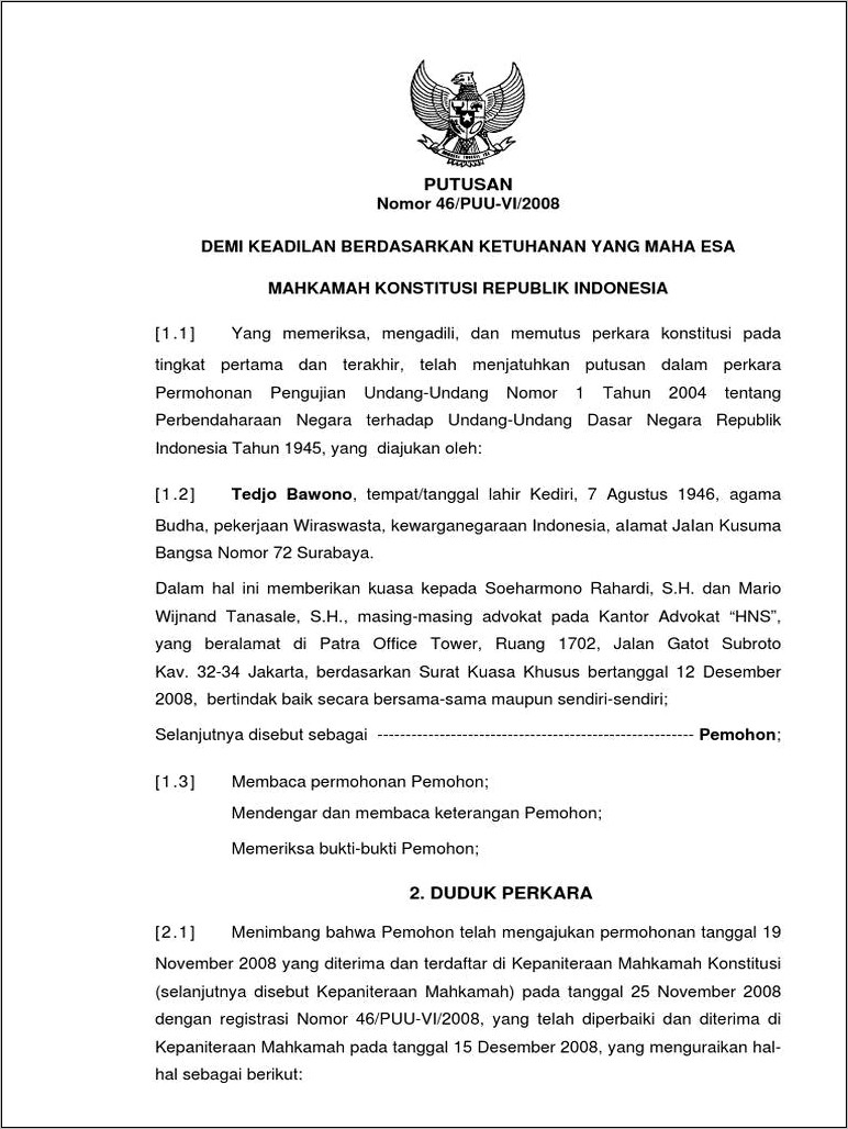 Contoh Surat Permohonan Pdf