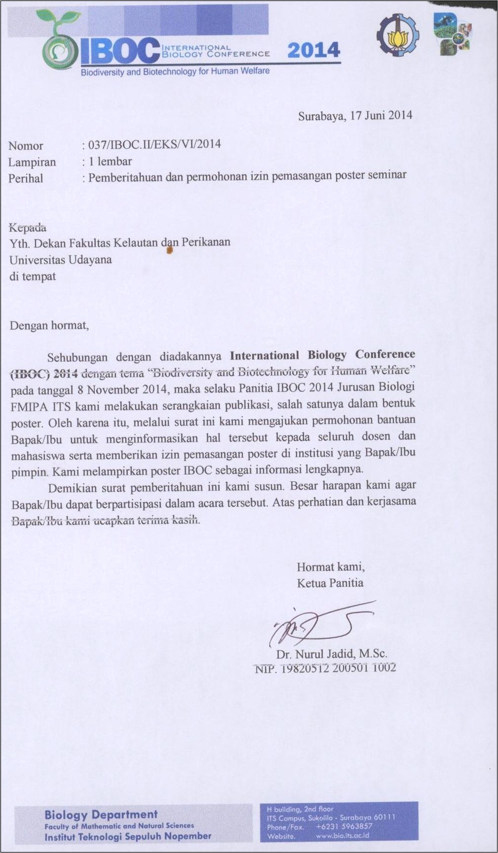 Contoh Surat Permohonan Pemasangan Huruf Timbul Surat Permohonan Sexiz Pix