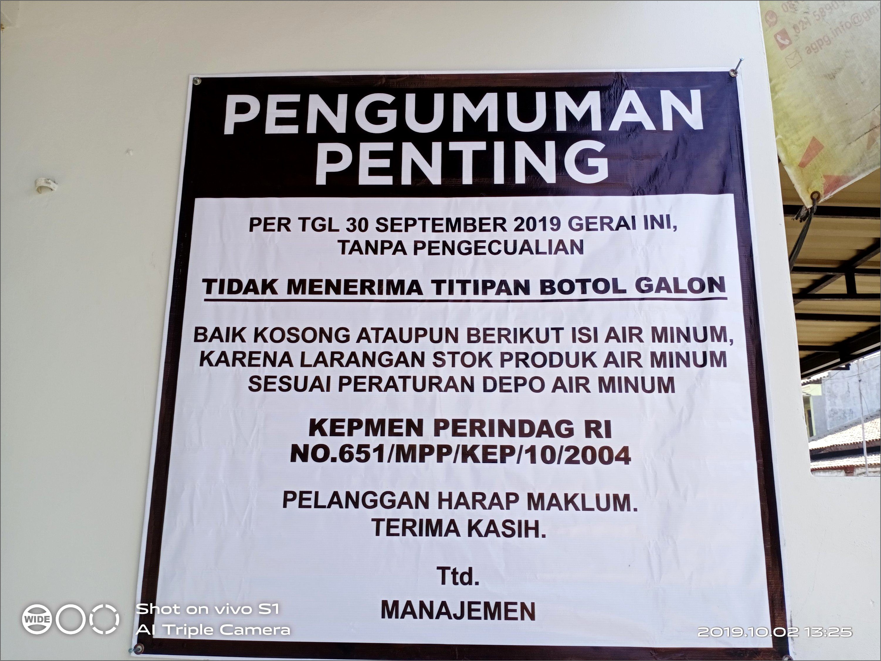 Contoh Surat Permohonan Pemeriksaan Laboratorium Depo Air Minum