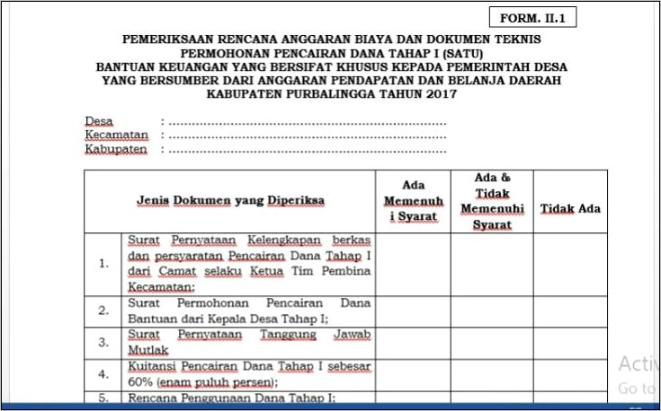 Contoh Surat Permohonan Pencairan Takop