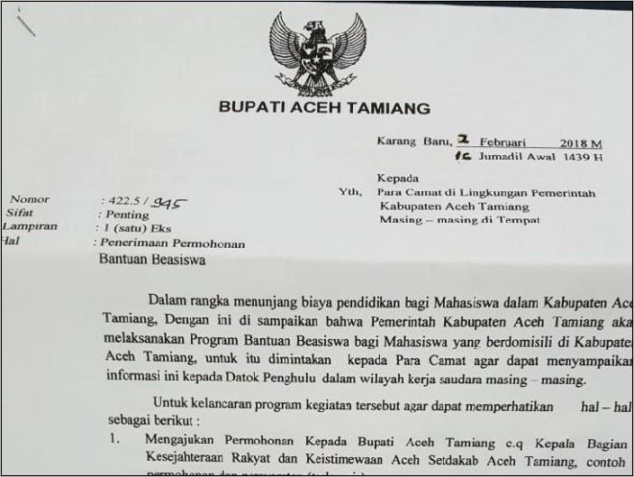 Contoh Surat Permohonan Penebangan Pohon Di Pinggir Jalan.doc