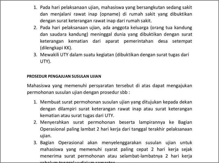 Contoh Surat Permohonan Surat Keterangan Rawat Iap