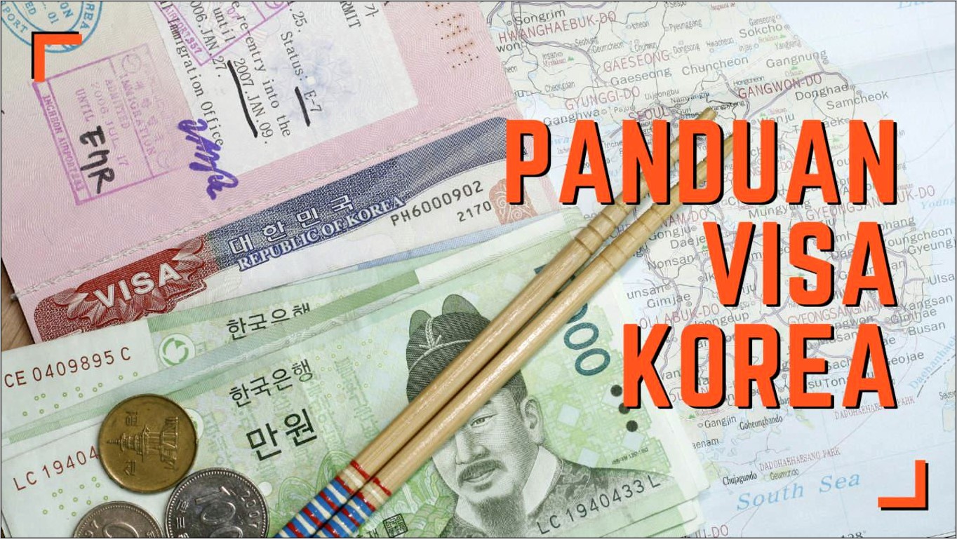 Contoh Surat Permohonan Visa Korea Selatan