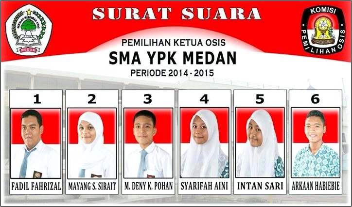 Contoh Surat Pernyataan Dari Sma Ypk