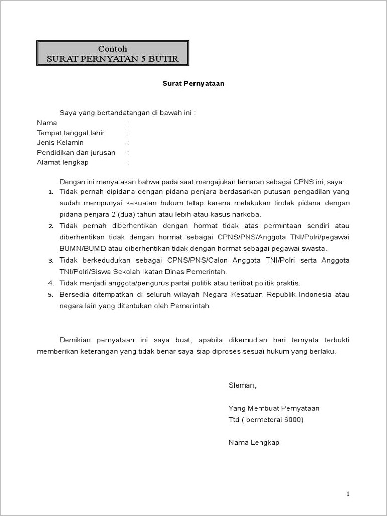 Contoh Surat Pernyataan Dic Surat Lamaran Kerja Desain Contoh Surat Ywyd46qqyz