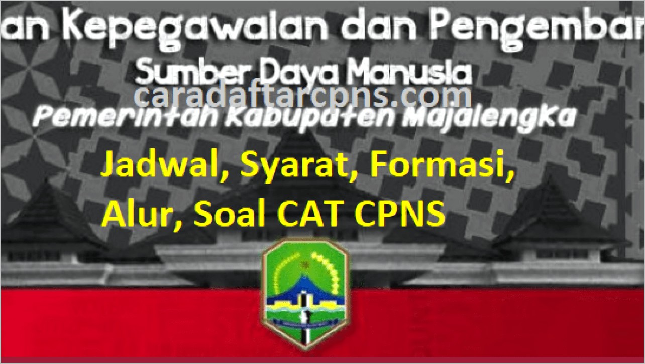 Contoh Surat Pernyataan Kab Majalengka Cpns 2019