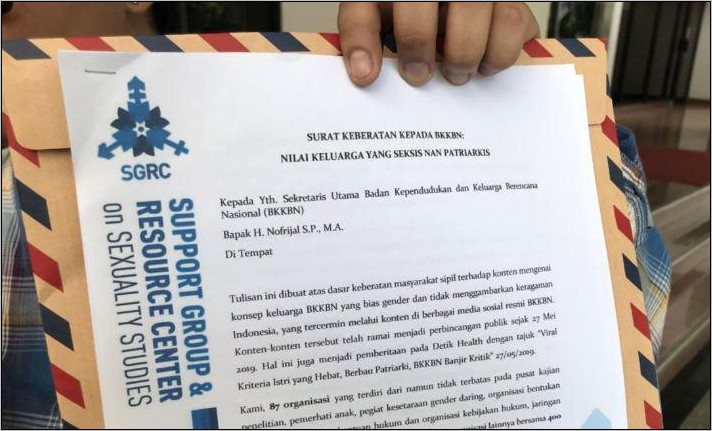 Contoh Surat Pernyataan Keberatan Zakat