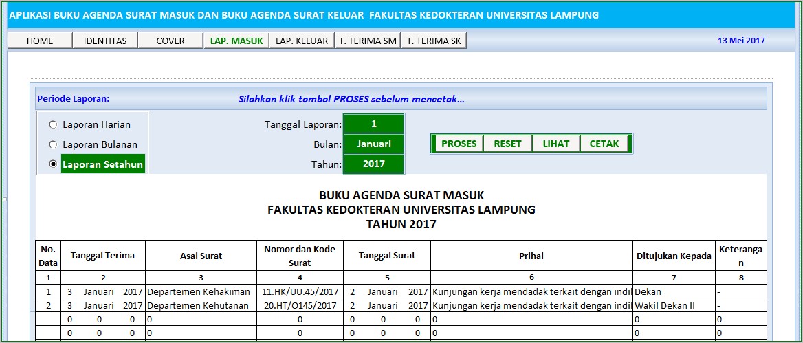 Contoh 7 Surat Masuk Perusahaan