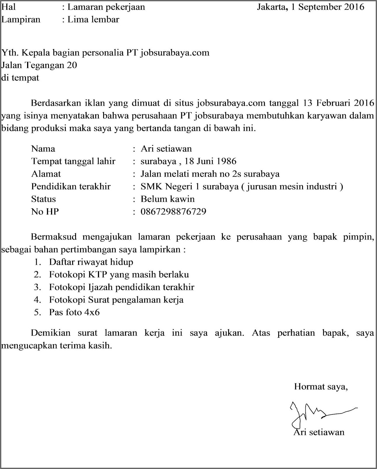 Contoh Alinea Pembuka Dan Penutup Surat Dinas - Surat Dinas : Desain ...