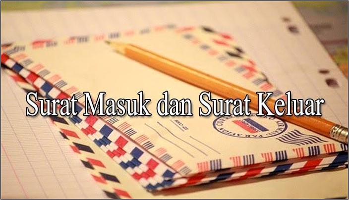 Contoh Judul Surat Keluar Perusahaan