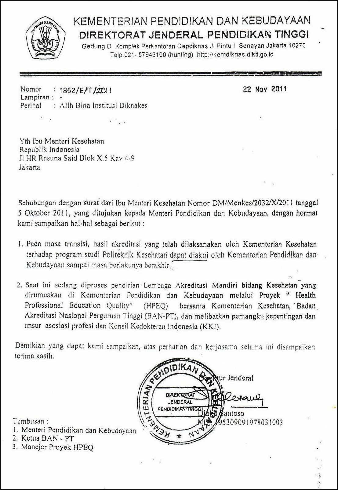 Contoh Kalimat Pembuka Surat Dinas