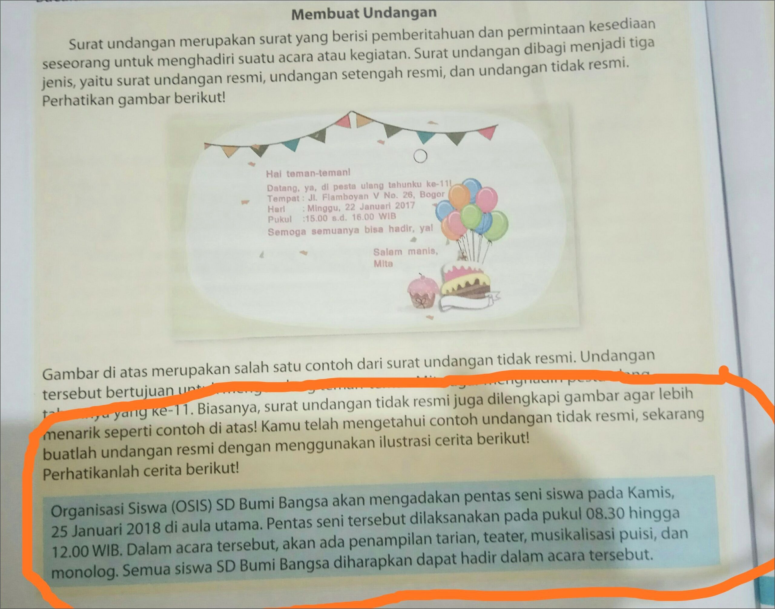 Contoh Kata Kata Dalam Surat Undangan Pensi