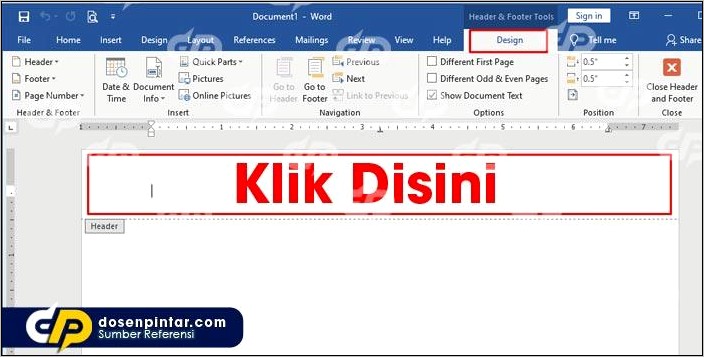 Contoh Kop Surat Perusahaan Di Word