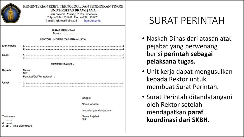 Contoh Paraf Surat Dinas