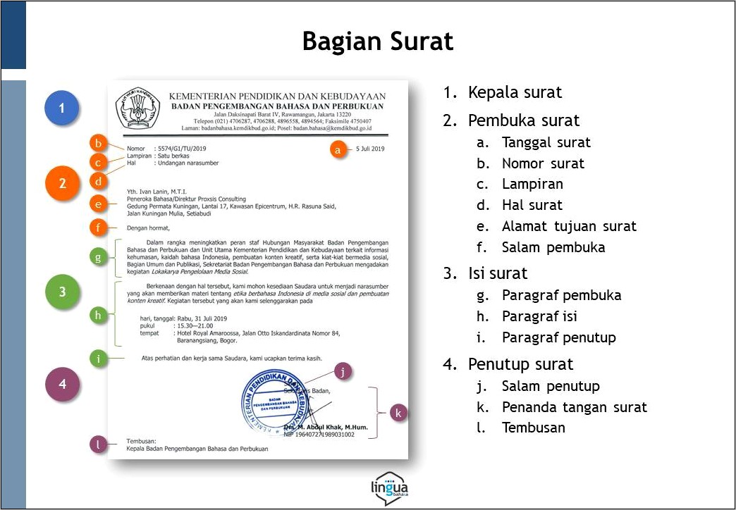 Contoh Pembukaan Surat Dinas Sekolah