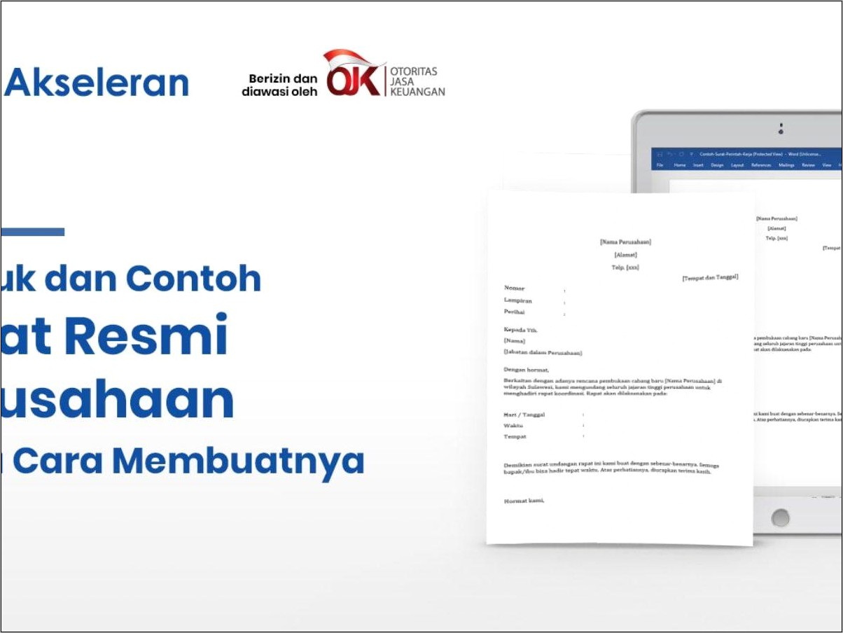 Contoh Penomoran Surat Perusahaan