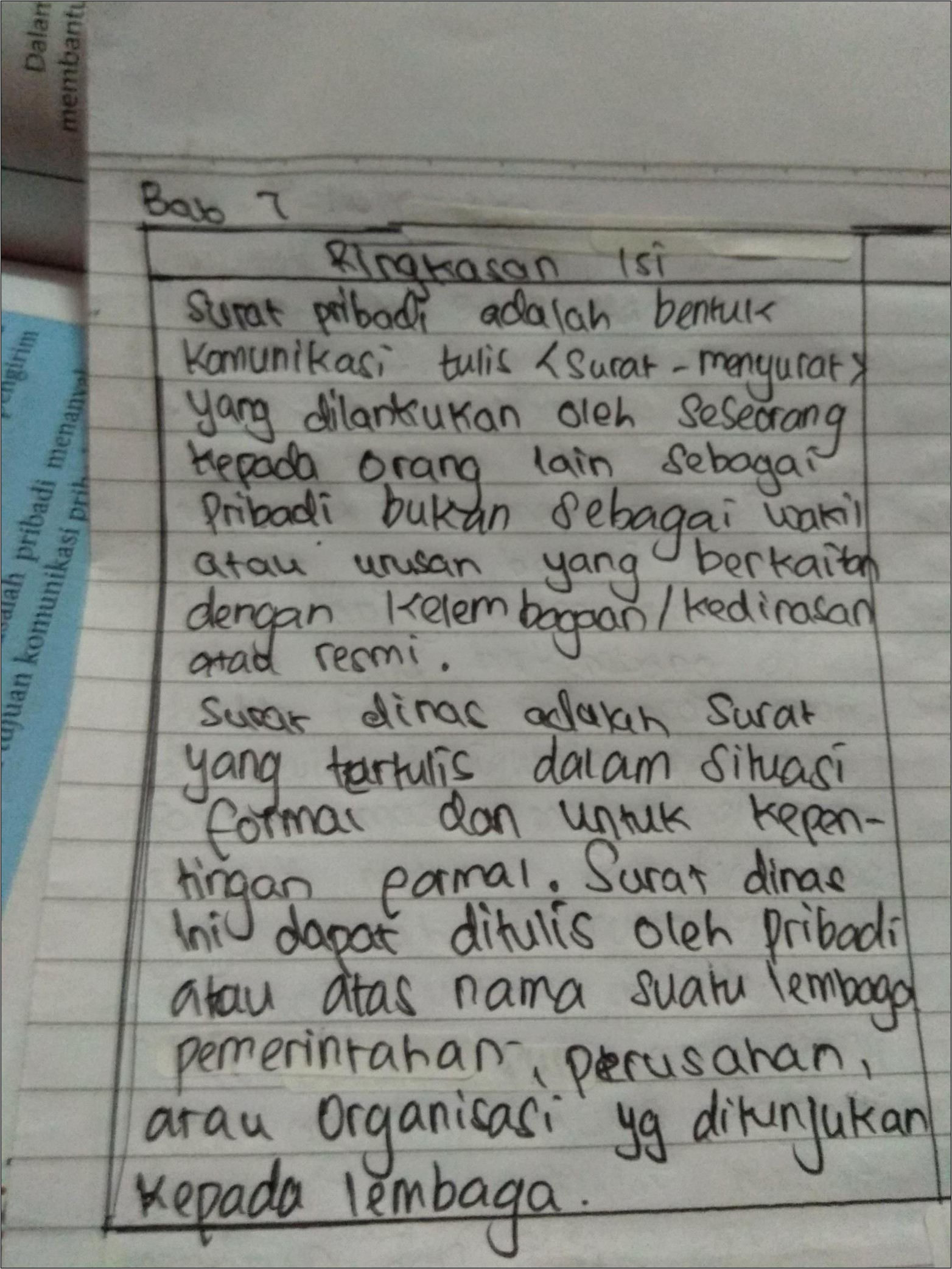 Contoh Pertanyaan Tentang Surat Dinas