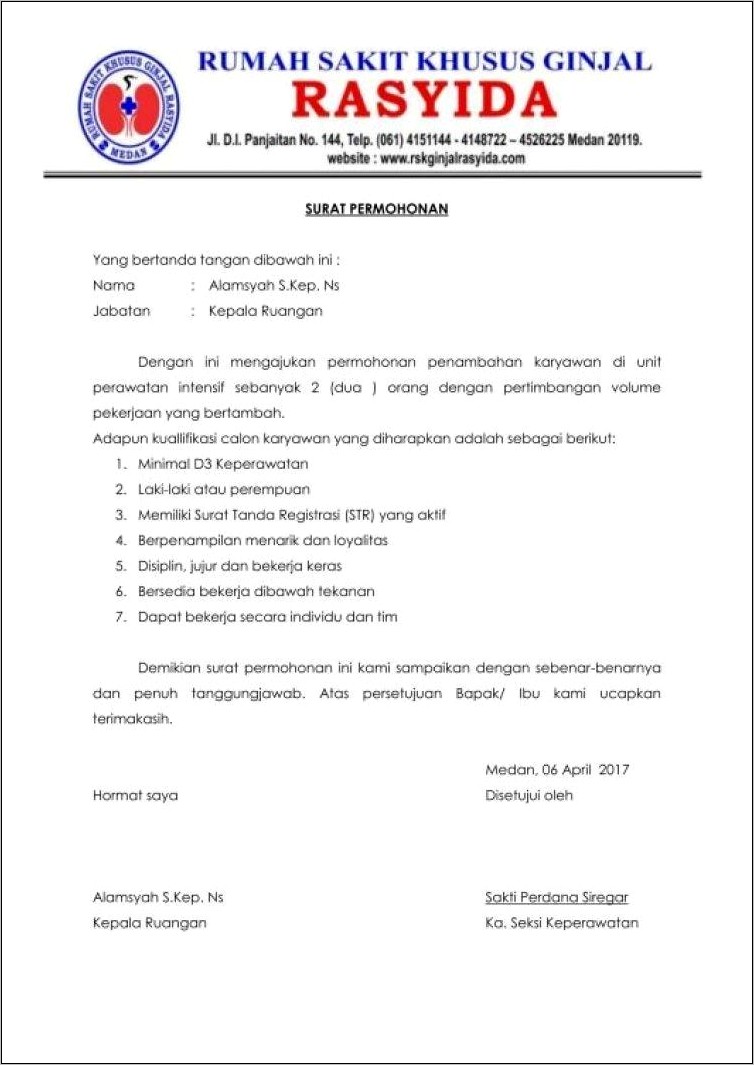 Contoh Skripsi Surat Undangan Resmi