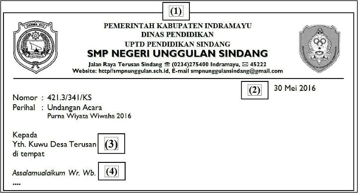 Contoh Soal Pilihan Ganda Materi Surat Pribadi Dan Surat Dinas