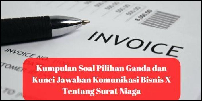 Contoh Soal Surat Dinas Pribadi Jawabannya