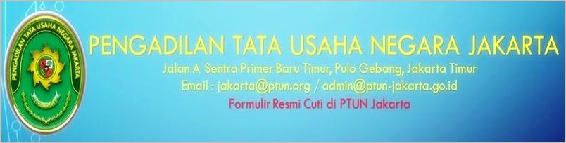 Contoh Surat Cuti Bersalin Tata Usaha