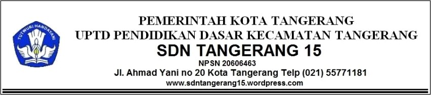 Contoh Surat Dari Sekolah Ke Dinas Pendidikan Tangerang