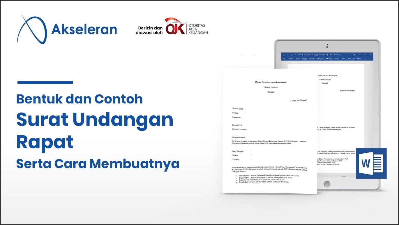 Contoh Surat Dinas Kunjungan Ke Rumah Kemasan