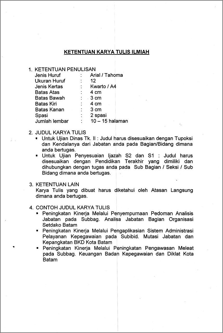 Contoh Surat Dinas Promosi Jabatan