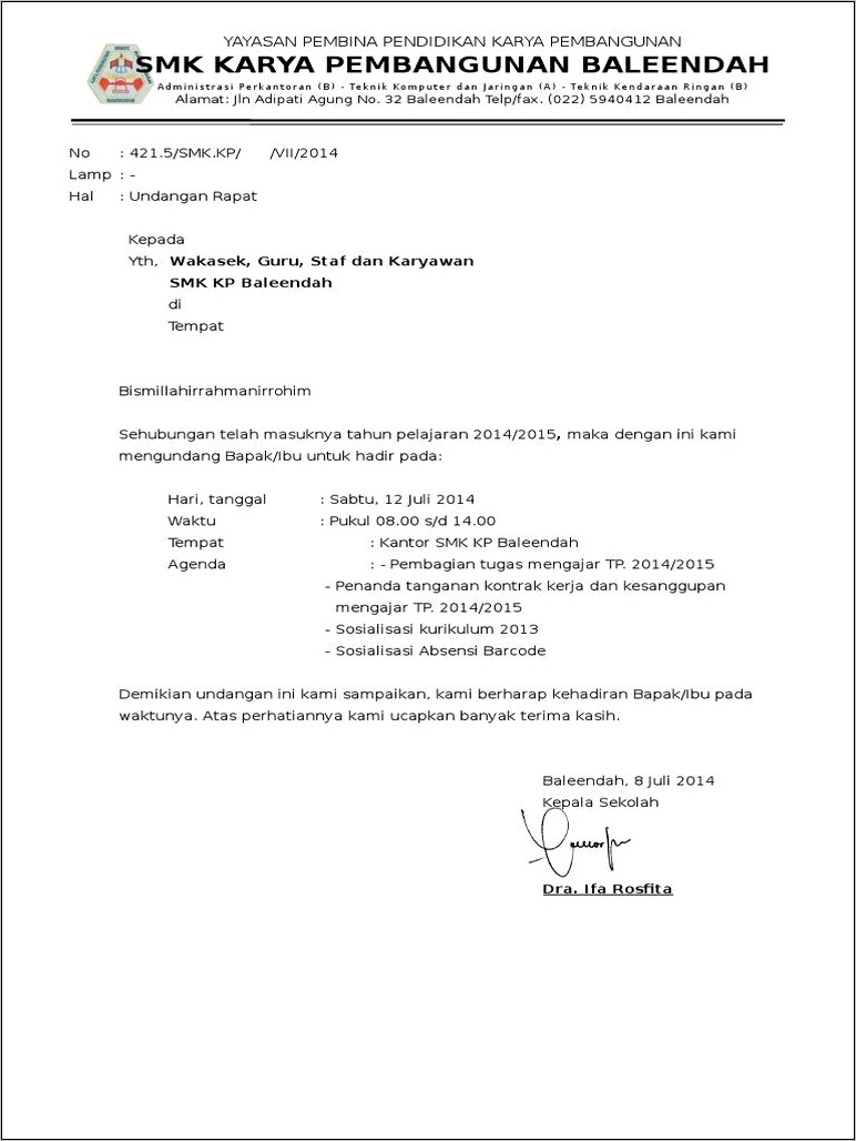 Contoh Surat Dinas Resmi.doc