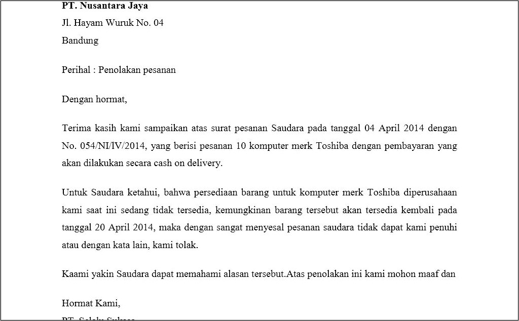 Contoh Surat Dinas Sekolah Osis Bertema Geng Motor