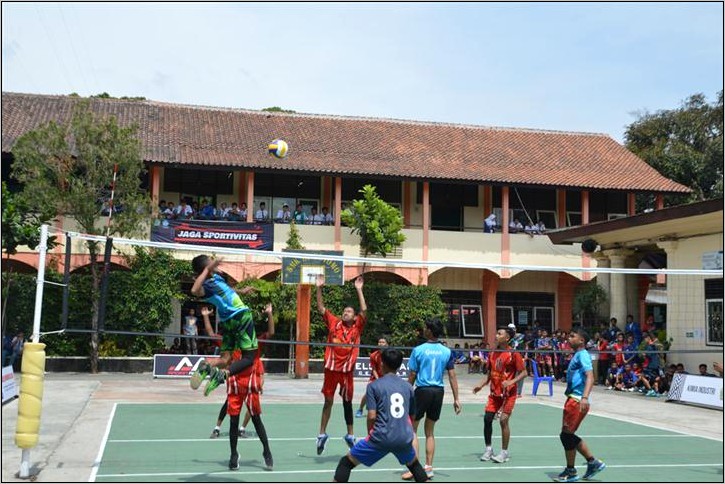 Contoh Surat Dinas Sekolah Turnamen Volly