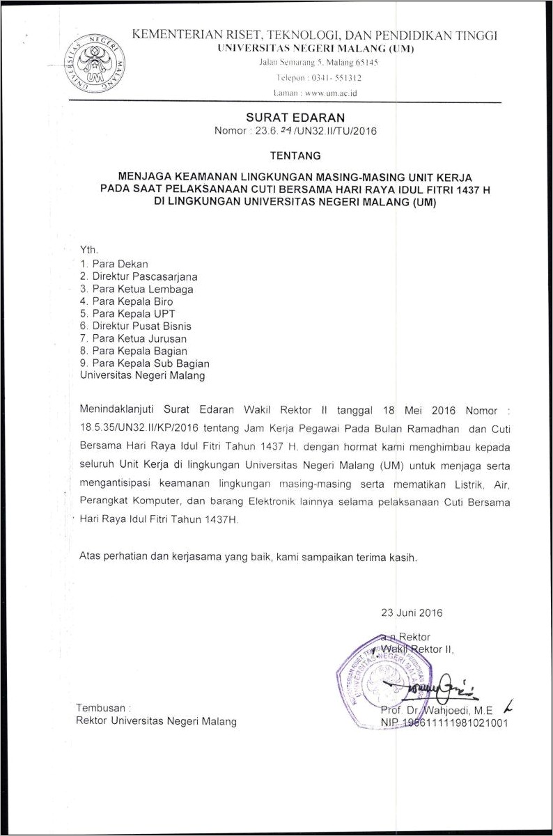 Contoh Surat Dinas Tentang Penetapan Restribusi Sampah Yang Tinggi