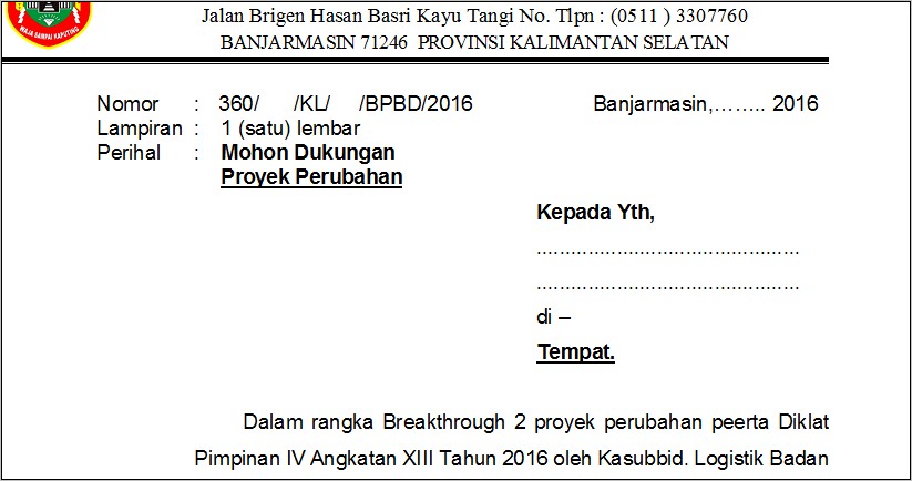 Contoh Surat Dukungan Lsp Dari Dinas Pendidikan