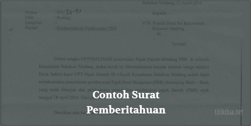 Contoh Surat Edaran Pembukaan Cabang Perusahaan