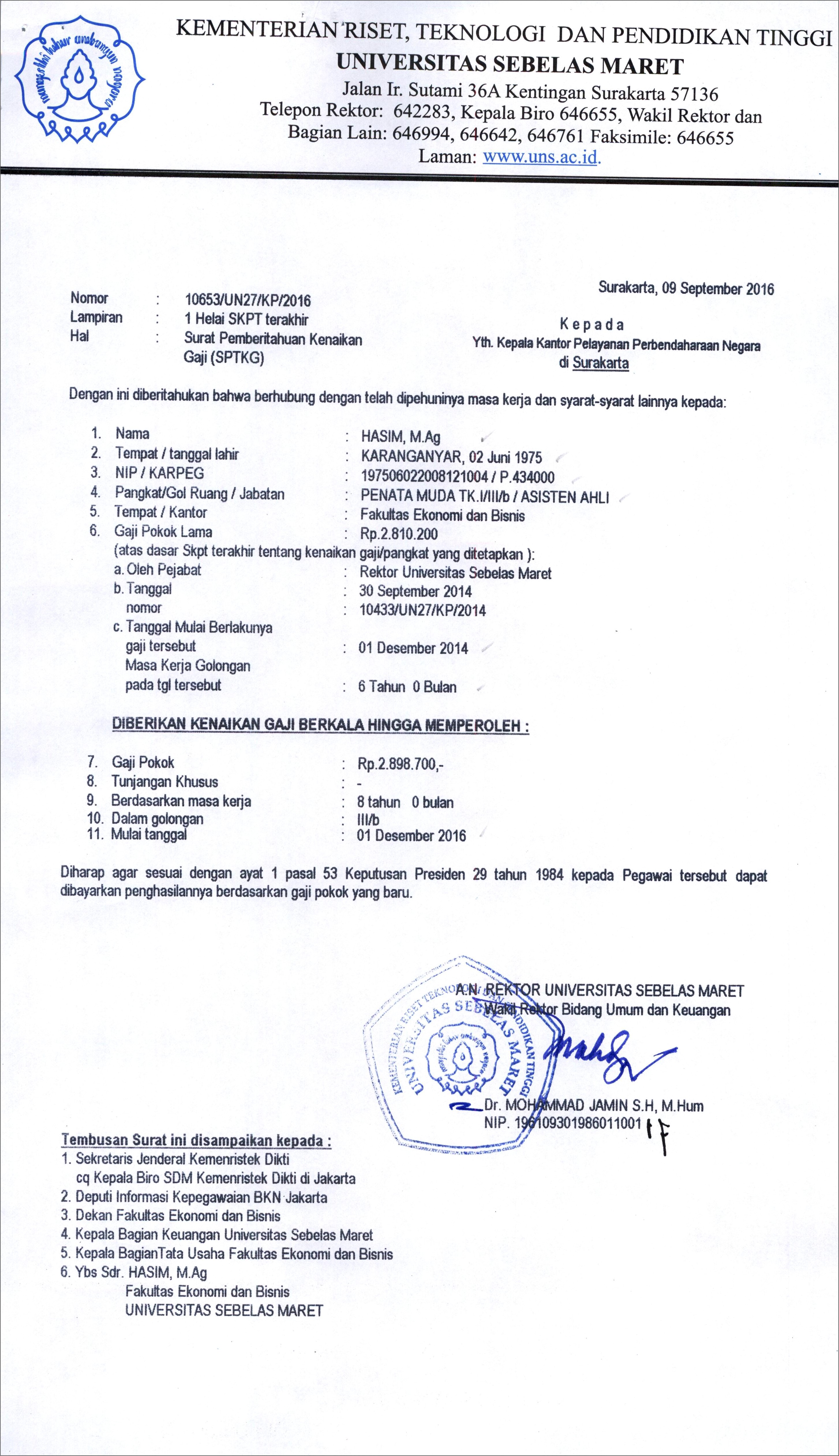 Contoh Surat Edaran Perusahaan Tentang Kenaikan Gaji Karyawan