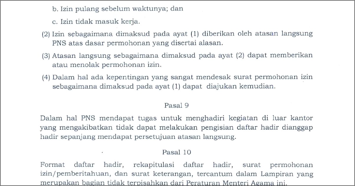 Contoh Surat Gugatan Cerai Kepala Dinas