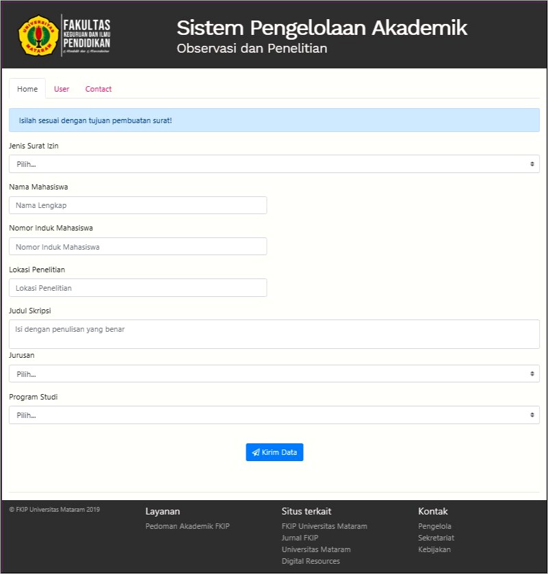 Contoh Surat Izin Opbservasi Dikelurahan