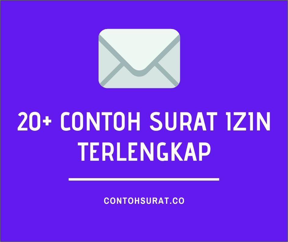 Contoh Surat Izin Sakit Mahasiswa Beserta Dengan Lampiran