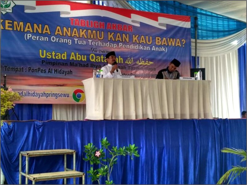 Contoh Surat Izin Tempat Acara Tabligh Akbar